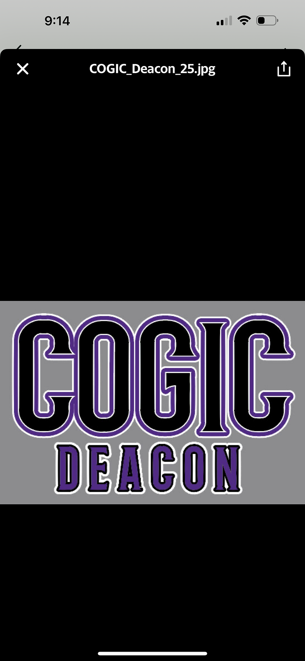 COGIC DEACON
