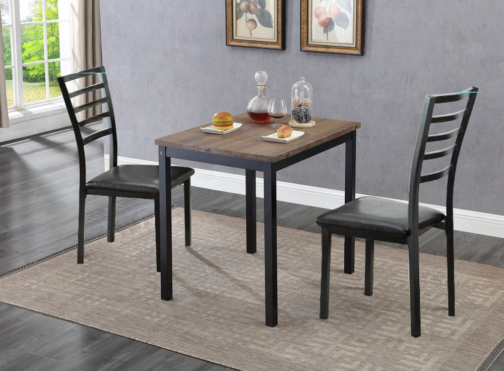 T-1025/ C-1023 3pc Dining Set