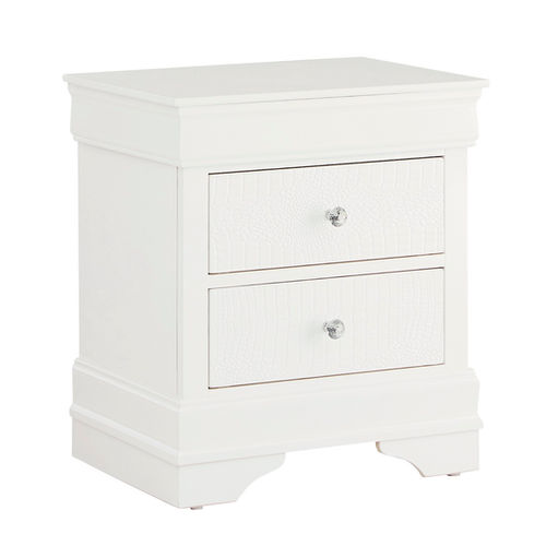 Pompei (White) Night Stand