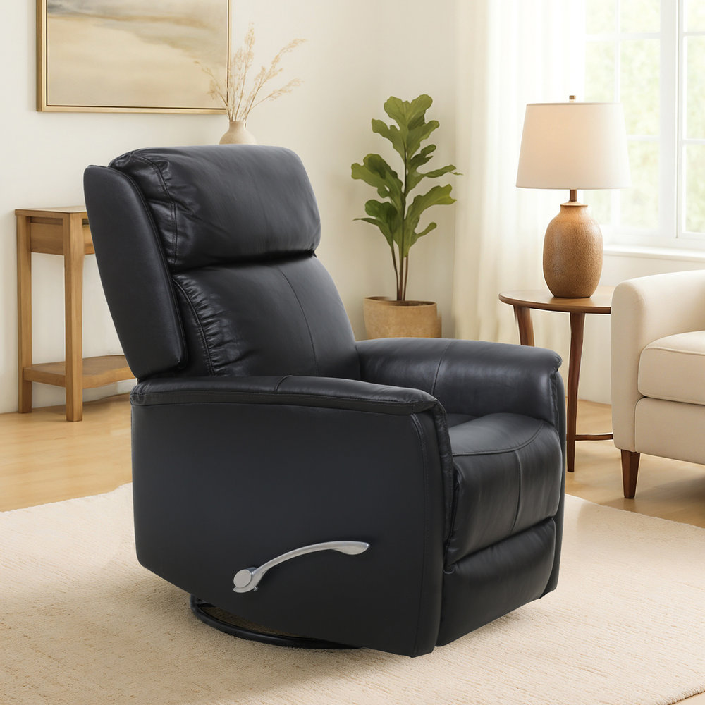 IF 6382 Recliner (Blackberry Leather)