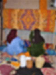 Visite de la confection de tapis.JPG