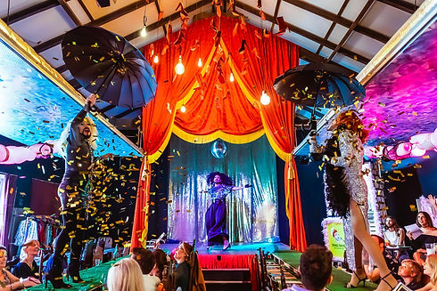 Drag Queens live show during Lisbon Portugal Brunch