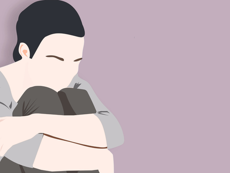 Ein Mensch leidet an Verlustangst