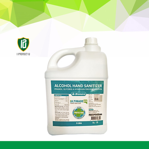 Bionova Hand Sanitizer 5ltr (Rs.899/ + 12 GST) Sterling Sublimation