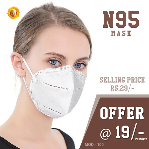 N95 Mask With Respirator Rs.29/ + GST 5) Offer Price Rs.19/ Plus GST Sterling Sublimation