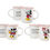 Miniatura: TAZZE JUMBO MICKEY MINNIE 330 CC
