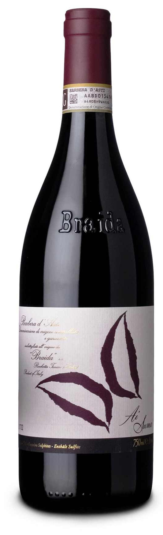 BRAIDA AI SUMA 2021 BARBERA D'ASTI 0.75 LITRI