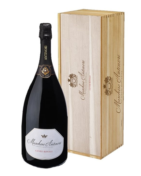 MONTENISA MARCHESE ANTINORI CUVEE ROYALE MAGNUM CASSA LEGNO