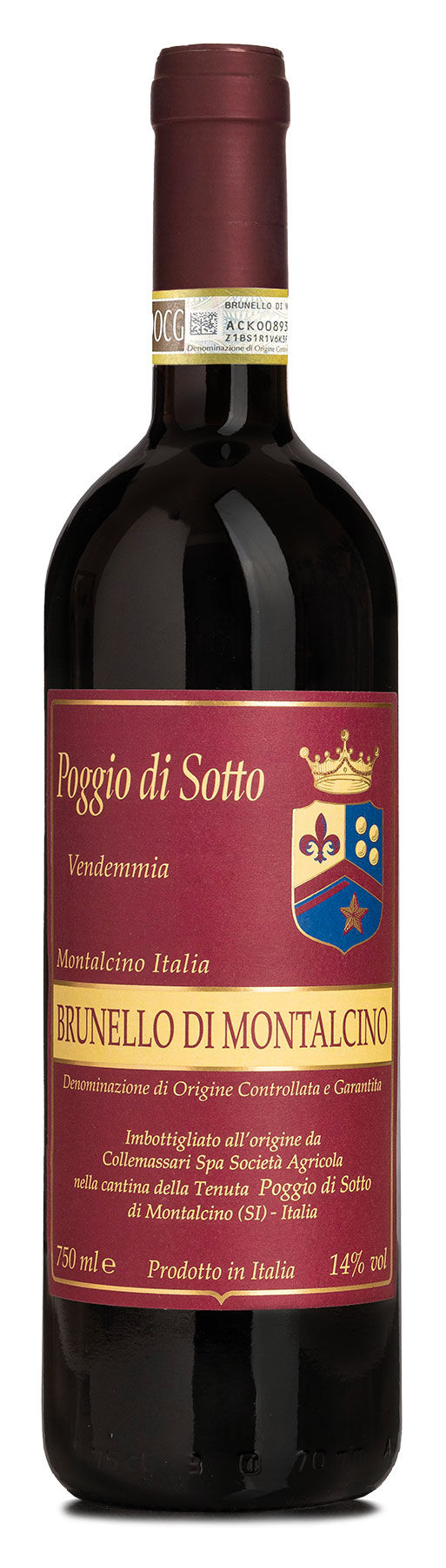 POGGIO DI SOTTO BRUNELLO 2019 0.75LT