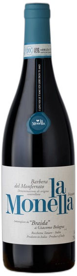 LA MONELLA 2024 BARBERA DEL MONFERRATO DOC 0.75 LITRI