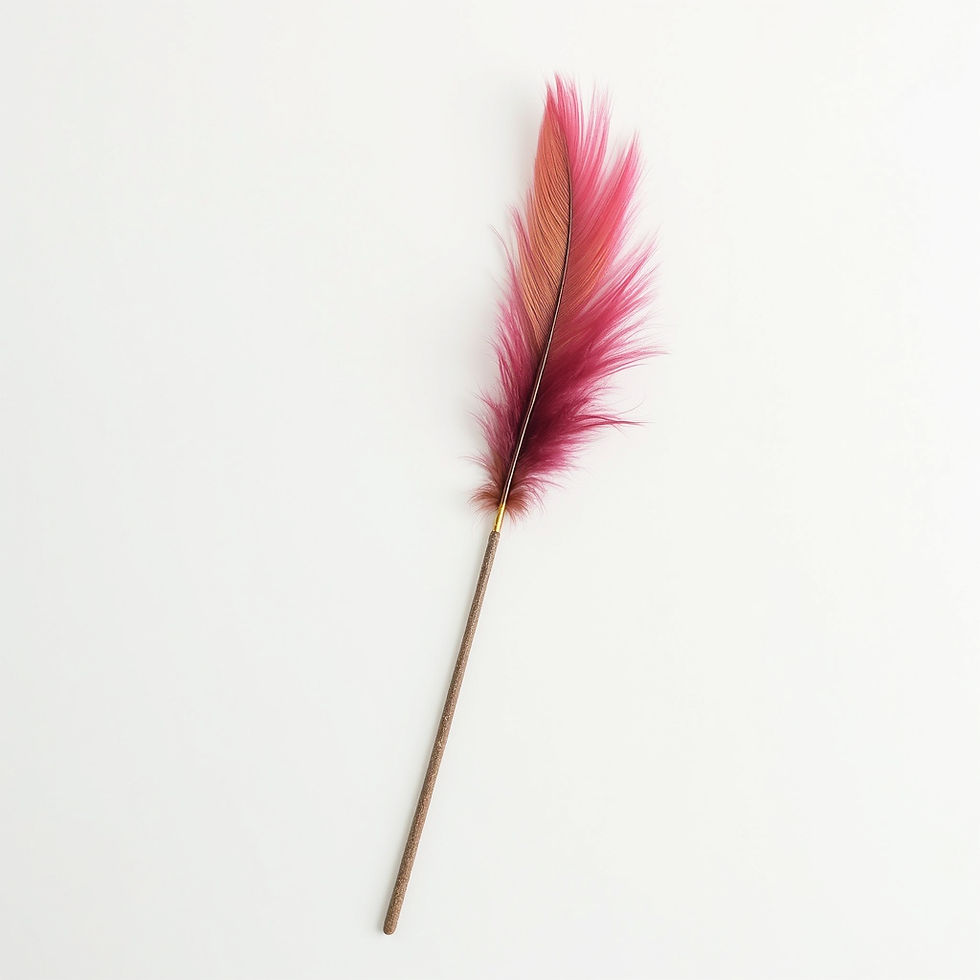 Magnetic Feather Wand