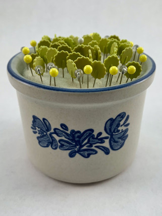 A picture of a pincushion using the light box.