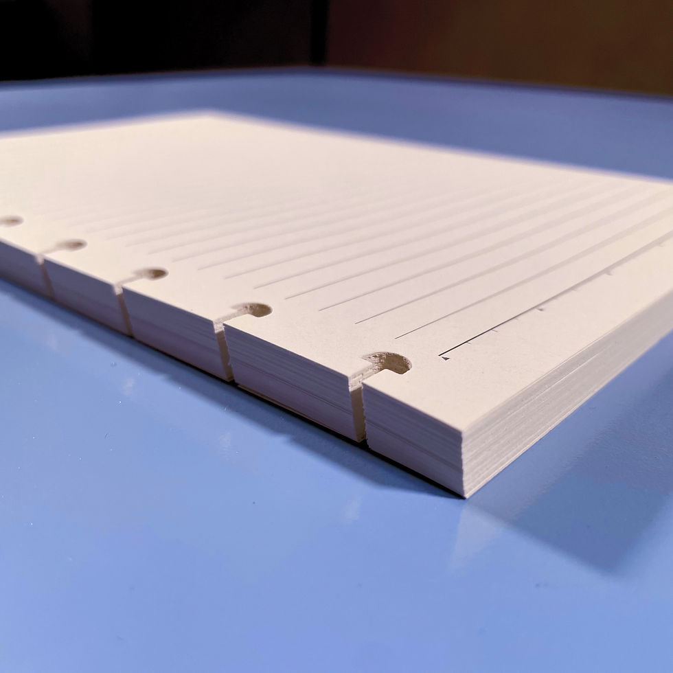 Thumbnail: 1/4" Ruled Refill (60 Sheets)