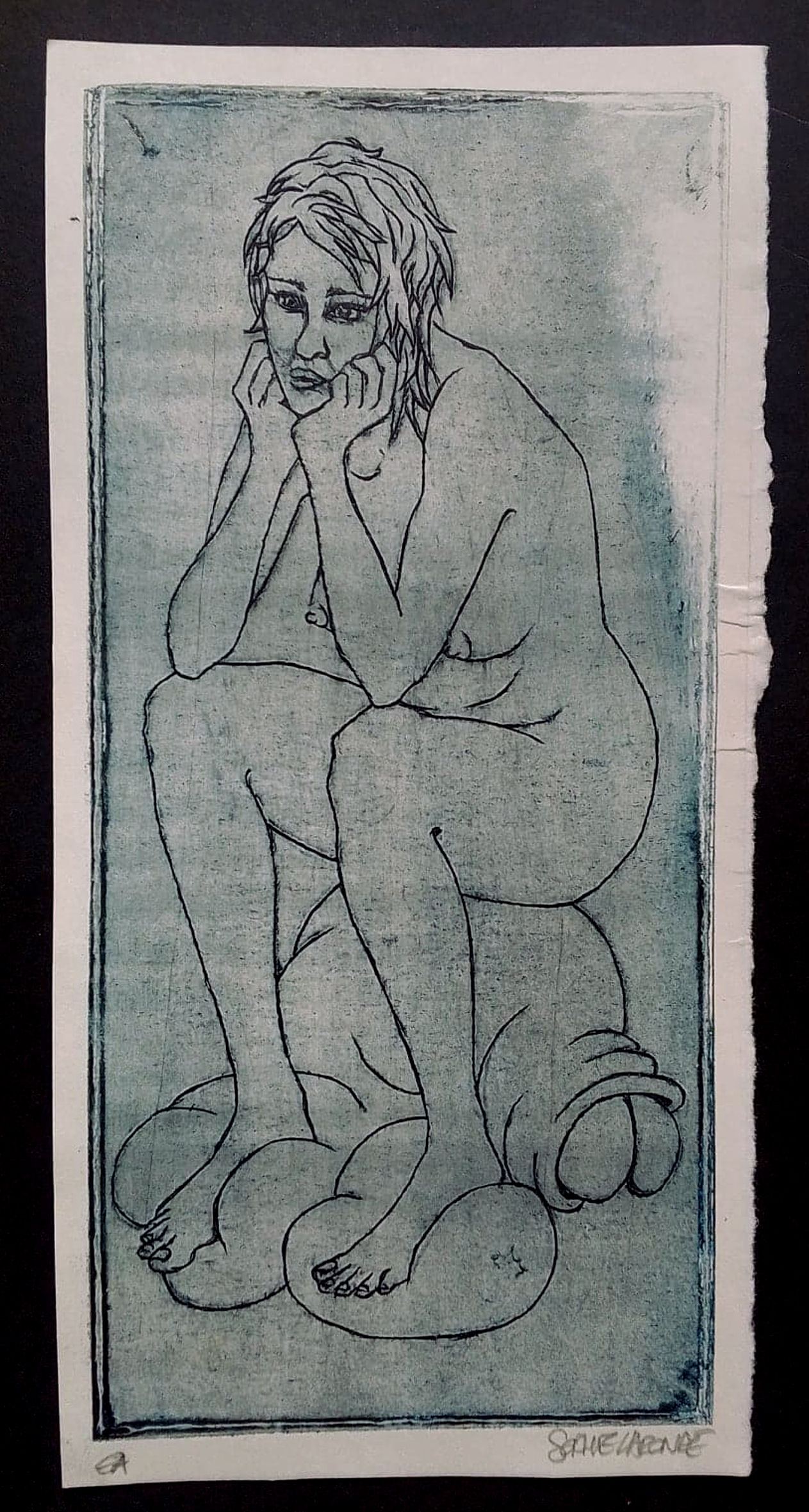 La penseuse