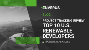 PROJECT TRACKING REVIEW: TOP 10 US RENEWABLE DEVELOPERS