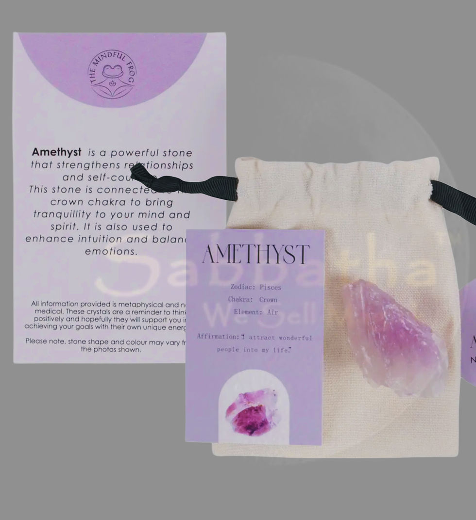 Amethyst Rough Healing Crystal - Tranquility, Emotional Balance