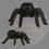 Thumbnail: Large Gothic Halloween Spider Tealight Holder 