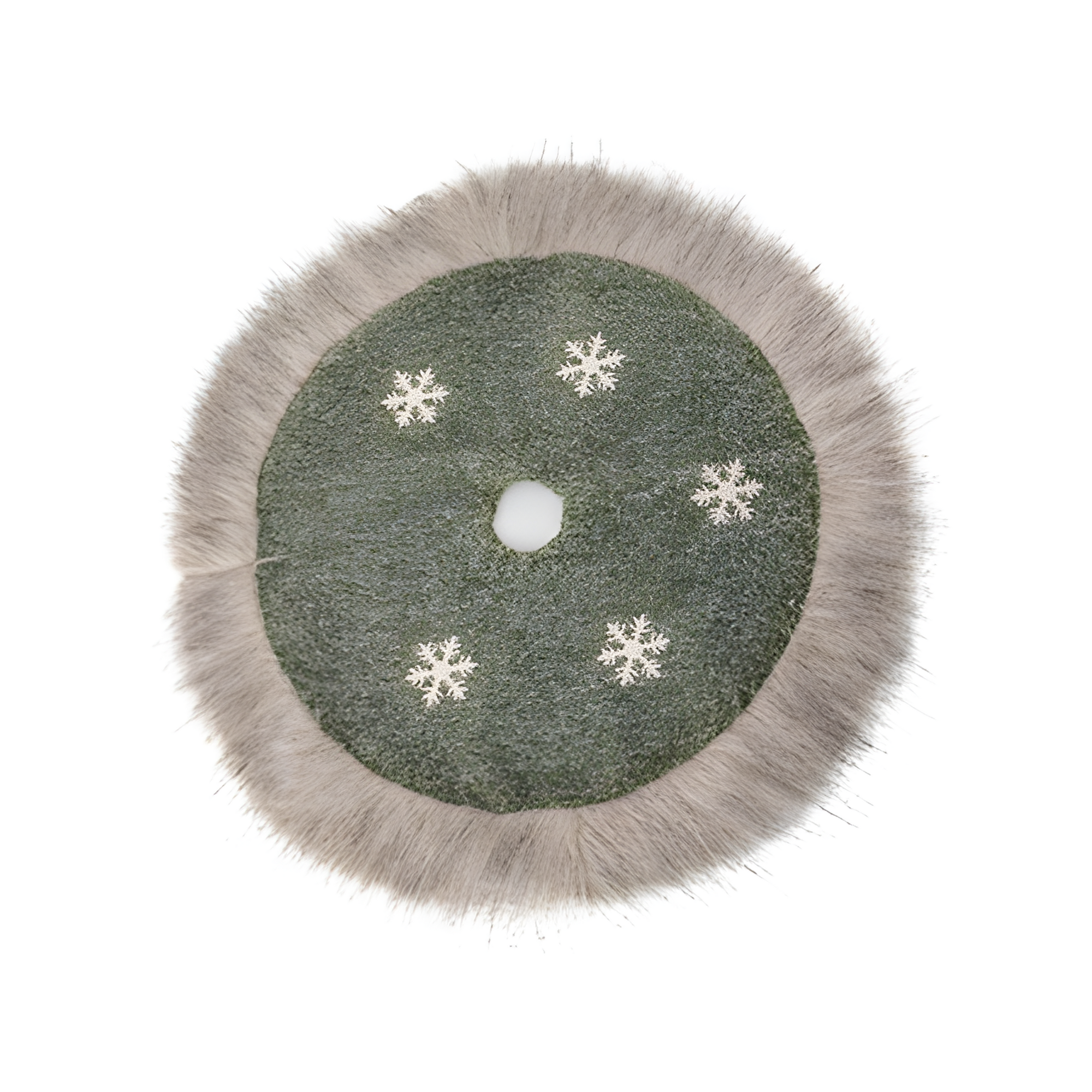 SAIA DE PINHEIRO DE NATAL VERDE C/ FLOCOS