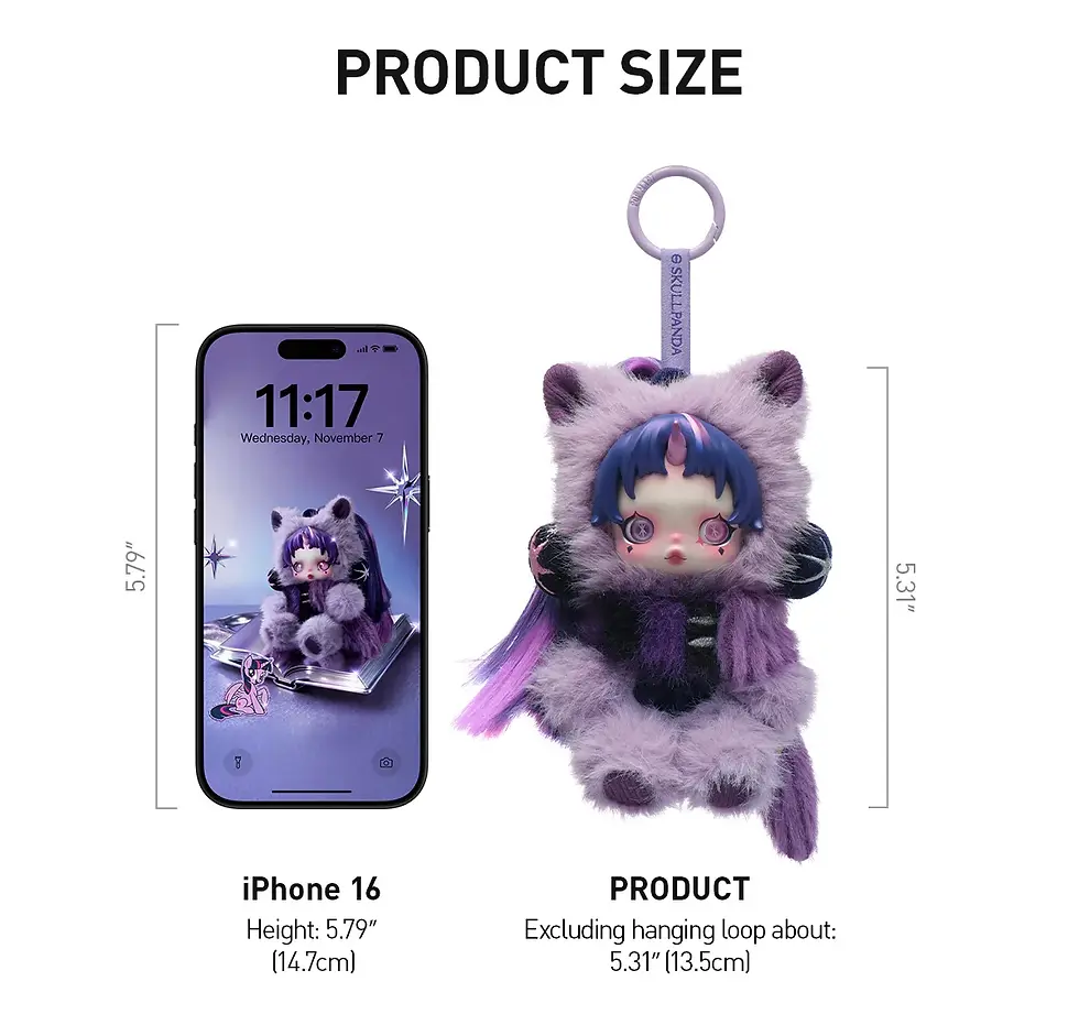 Thumbnail: Popmart x SKULLPANDA x My Little Pony Plush Doll Blind Box