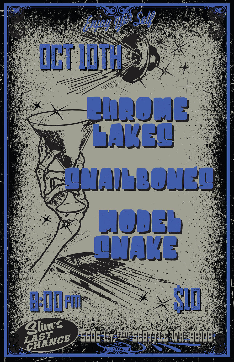 CHROME LAKES / SNAILBONES / MODEL SNAKE