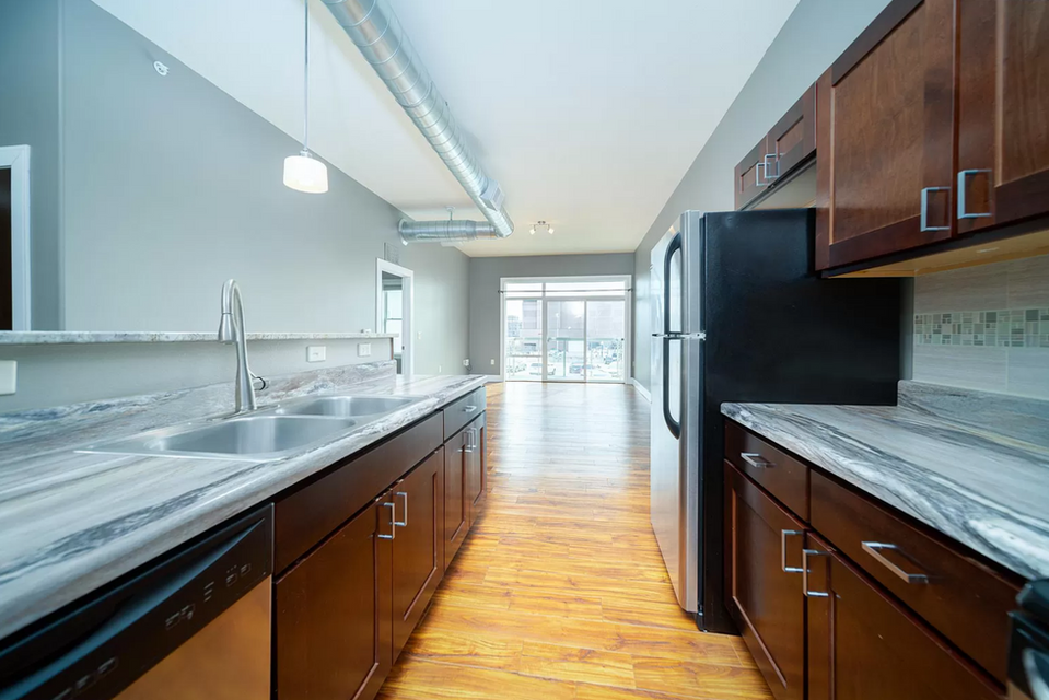 Dakota Lofts Kitchen
