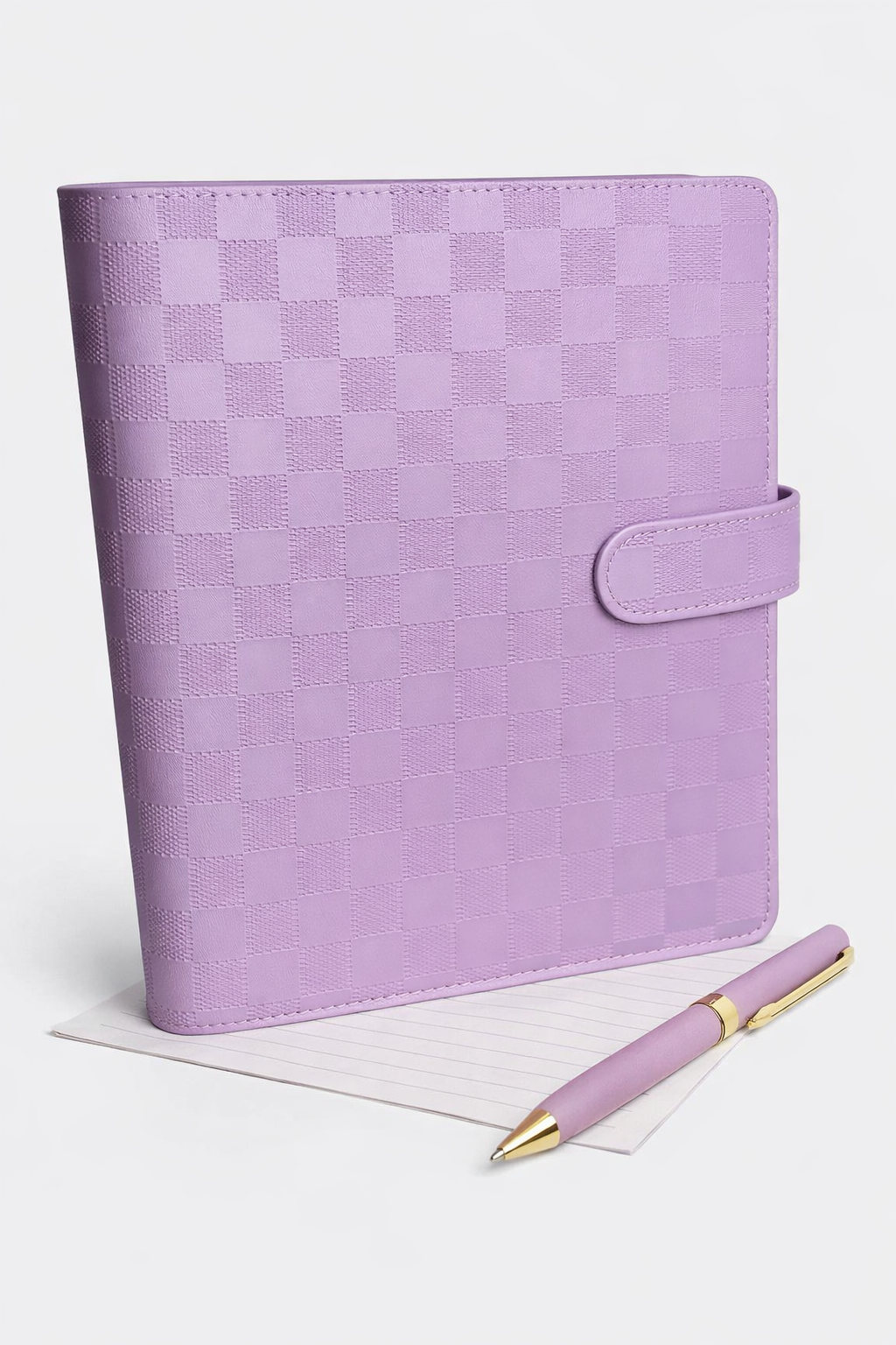 Purpose Binder (Checkered Lavender)