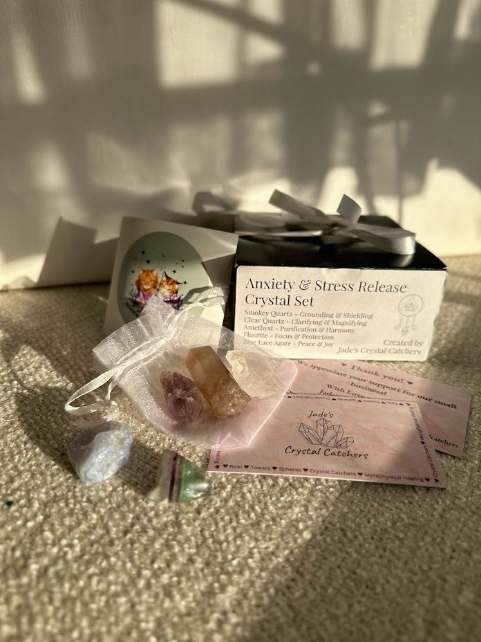 Anxiety & Stress Release Crystal Set