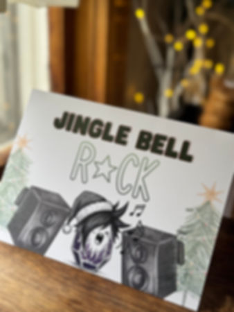 Jingle Bell Rock Christmas Card