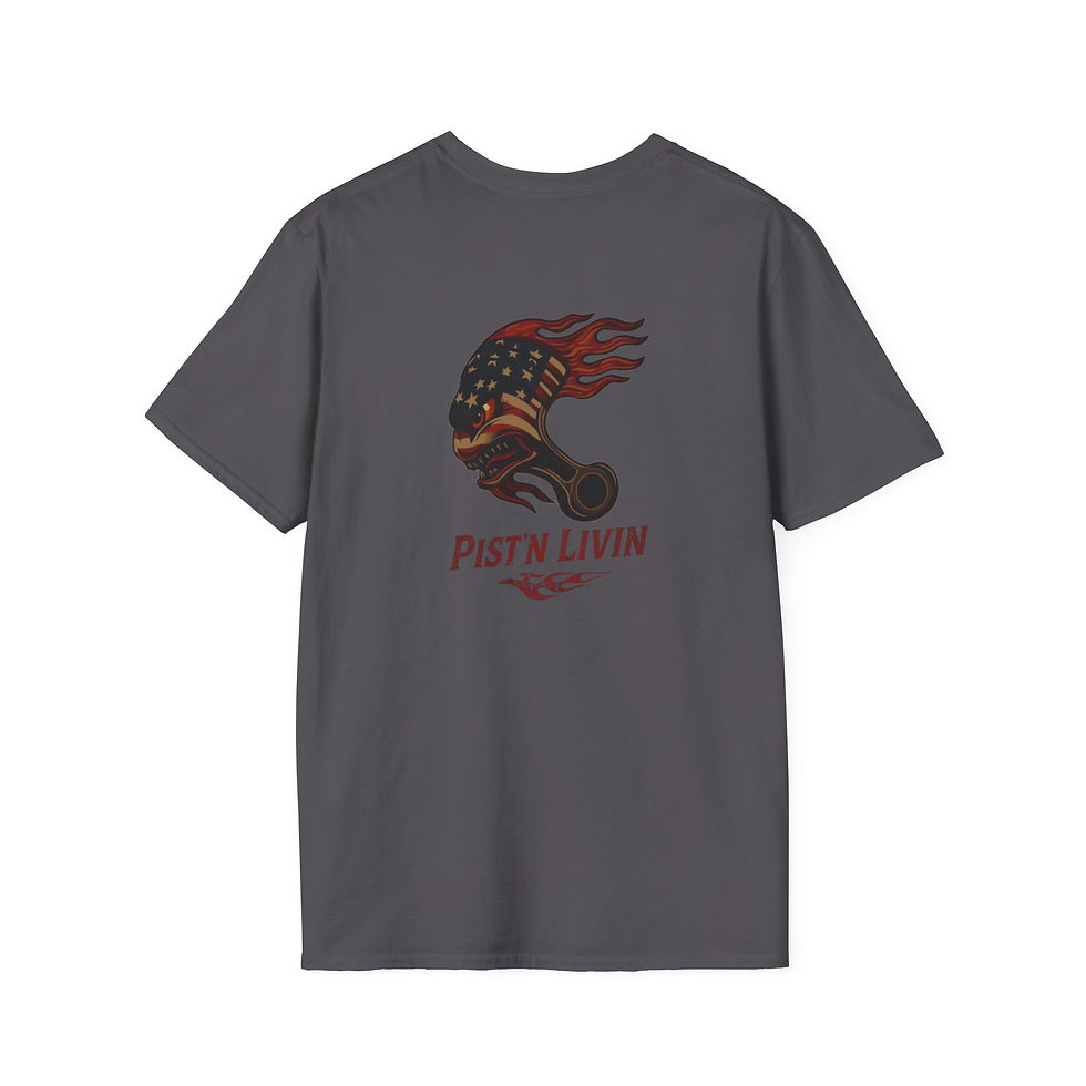 Thumbnail: Pist'n Livin T-Shirt - Freedom Piston