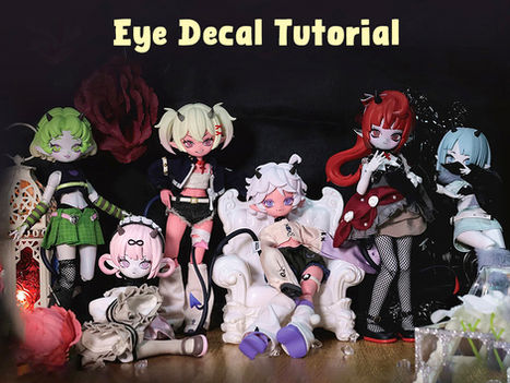 Eye Decal Tutorial for Action Figures