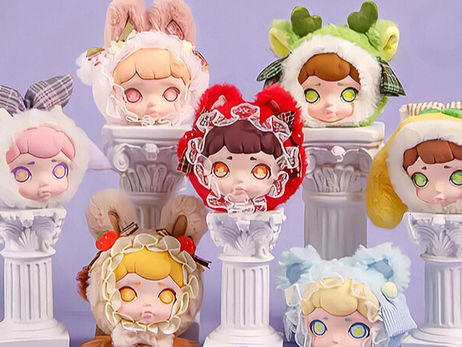 Laura Winter Tea Party Headphone Bag Series Plush Blind Box