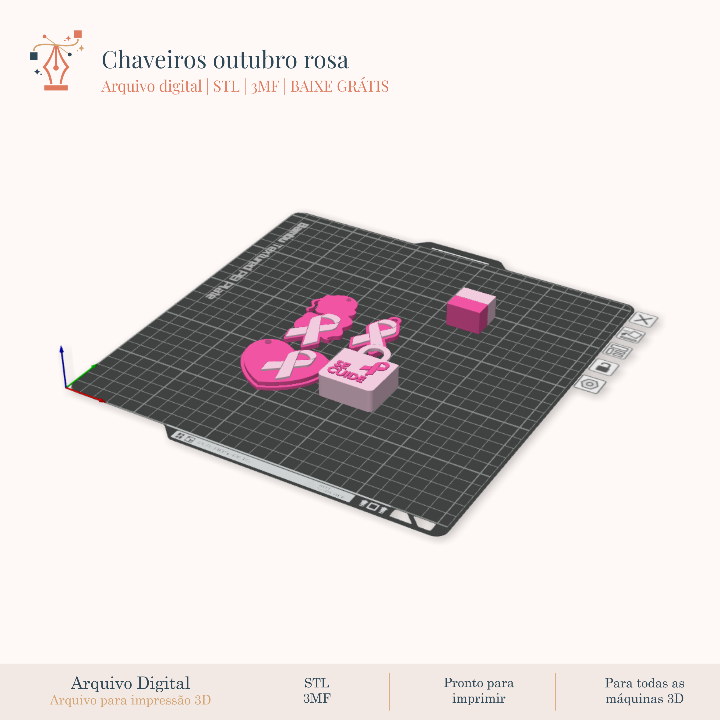 ESSE É GRÁTIS | KIT OUTUBRO ROSA