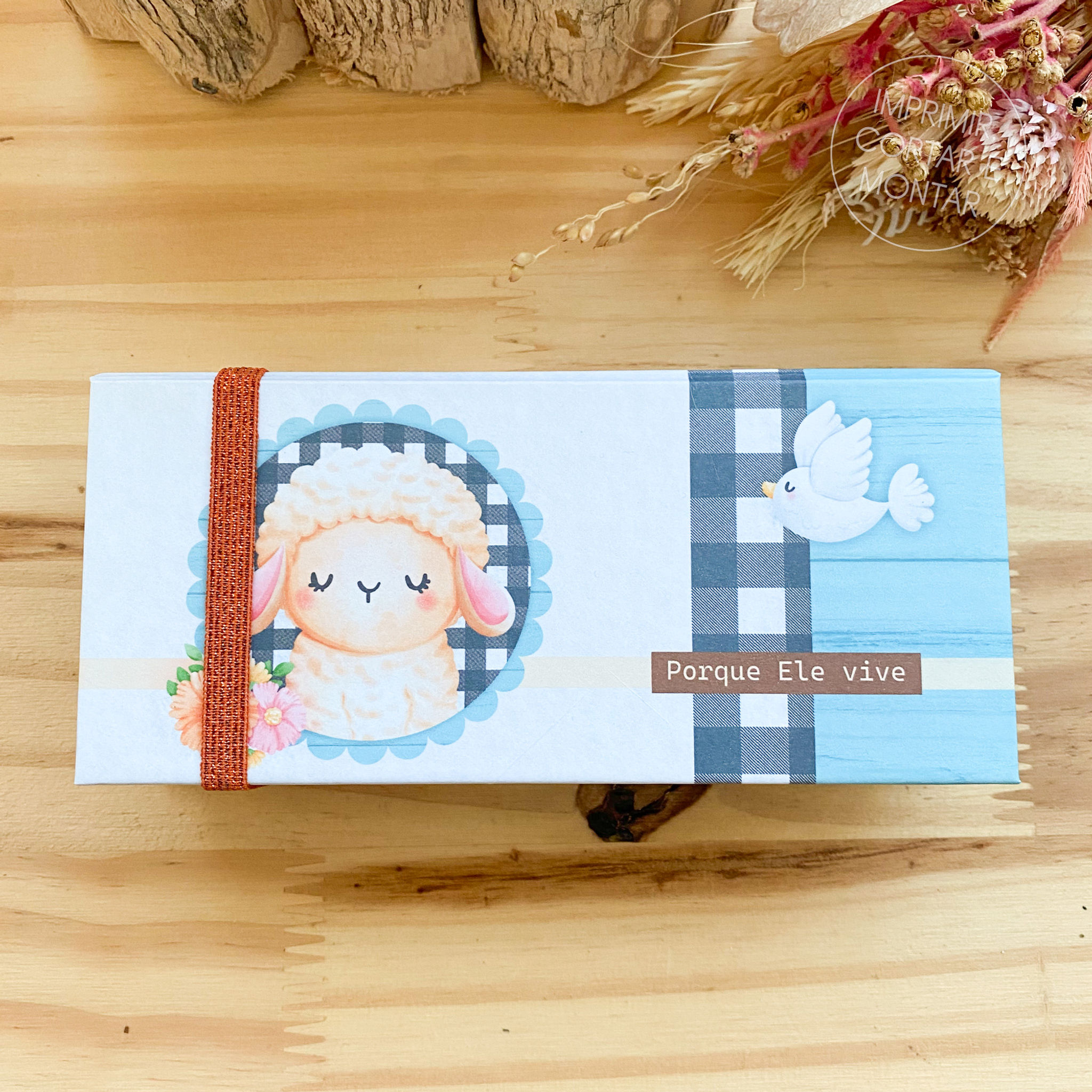 Caixa 3 Doces - Páscoa Cristã