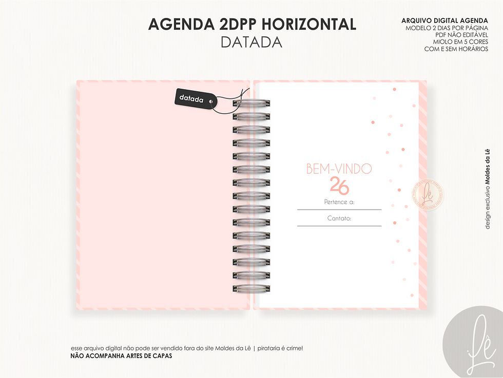 Miniatura: AGENDA HORIZONTAL | 2026 | 2DPP