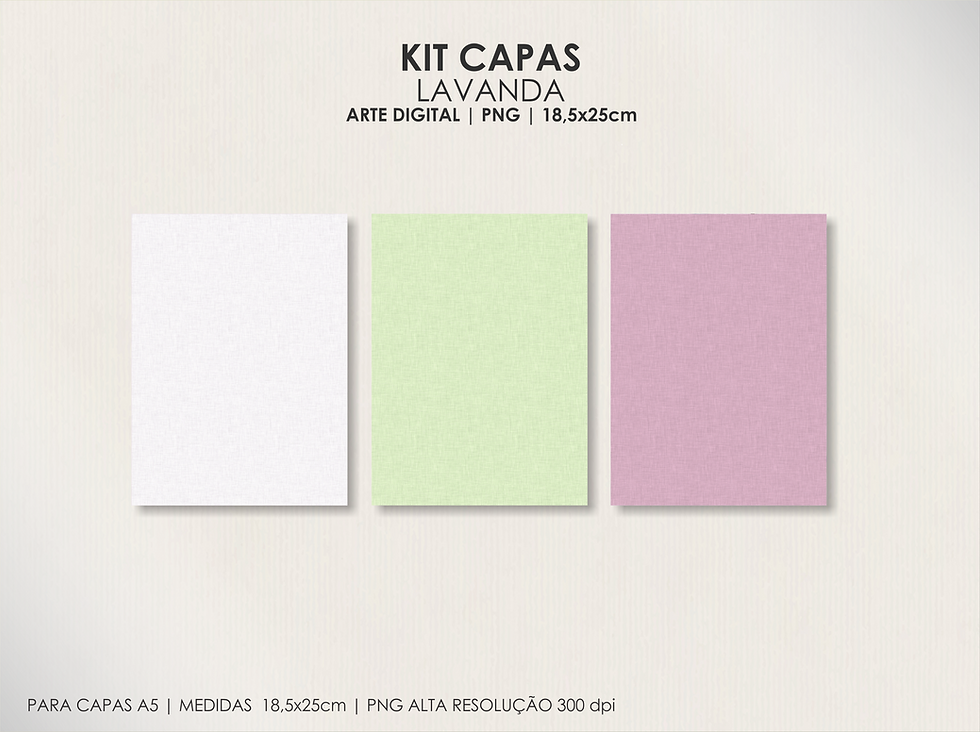 Miniatura: KIT CAPAS LAVANDA
