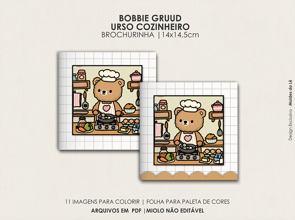 Miniatura: BOBBIE GRUUDS | URSINHO COZINHEIRO