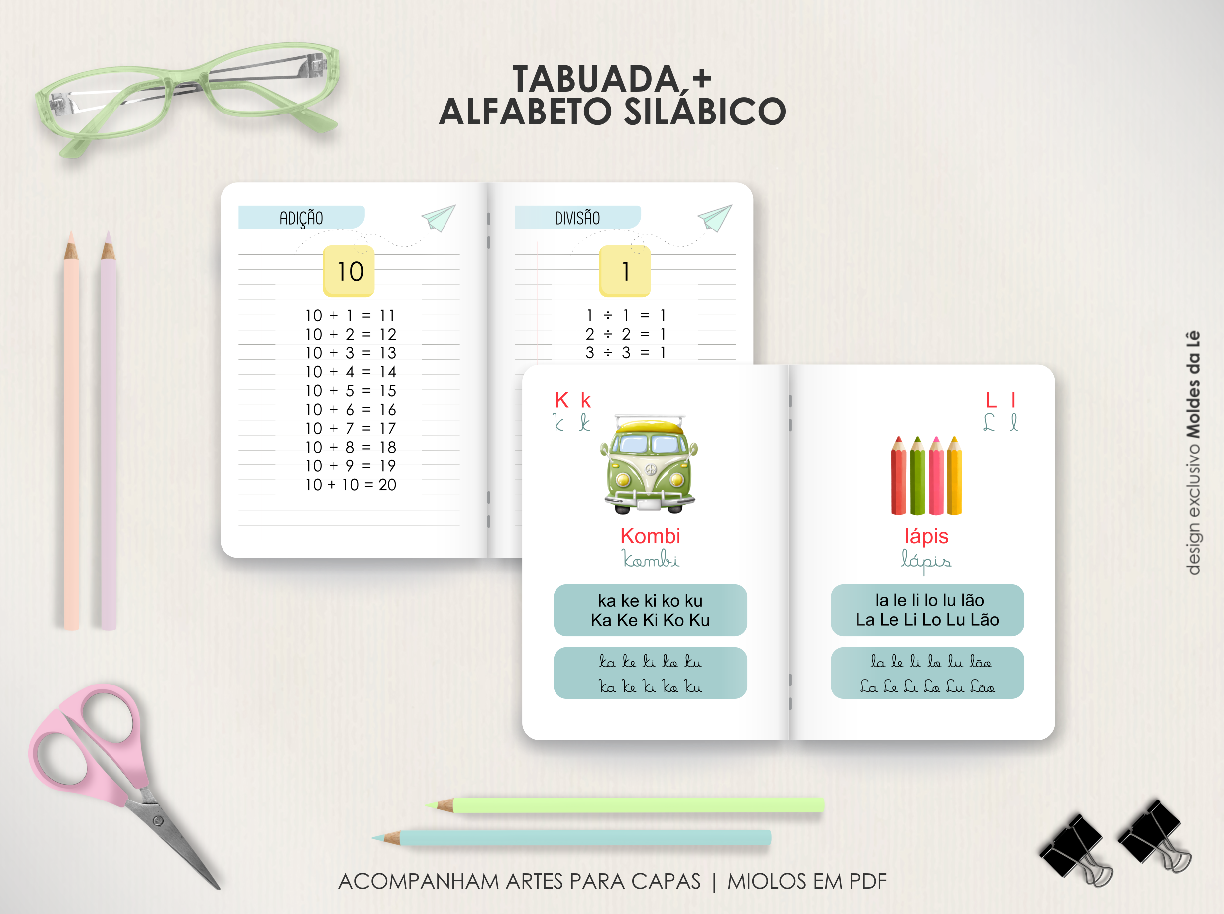 TABUADA + ALFABETO SILÁBICO