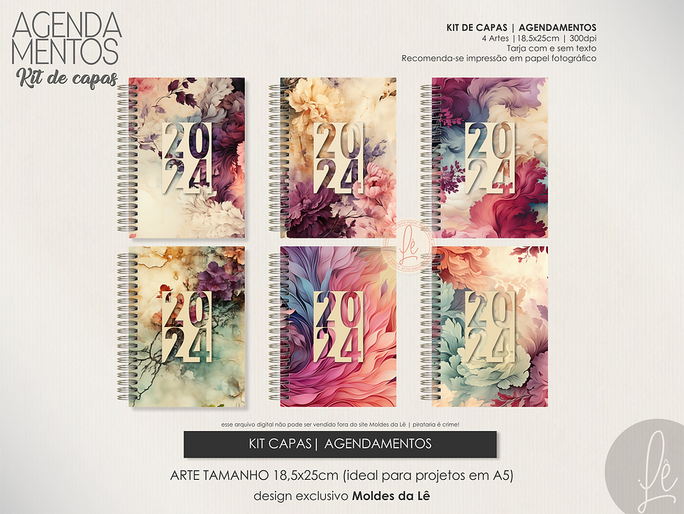 Miniatura: KIT CAPAS | FLOWERS