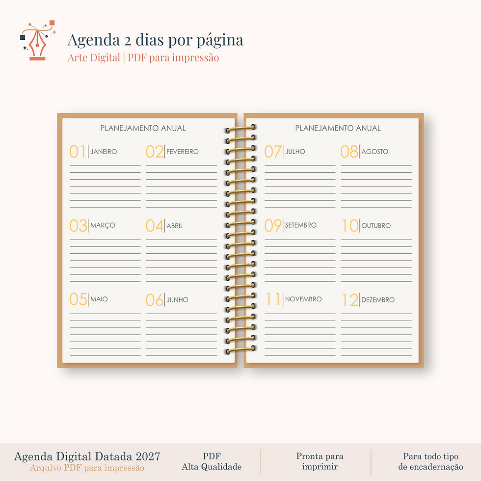 Miniatura: AGENDA VERTICAL | 2027 | 2DPP