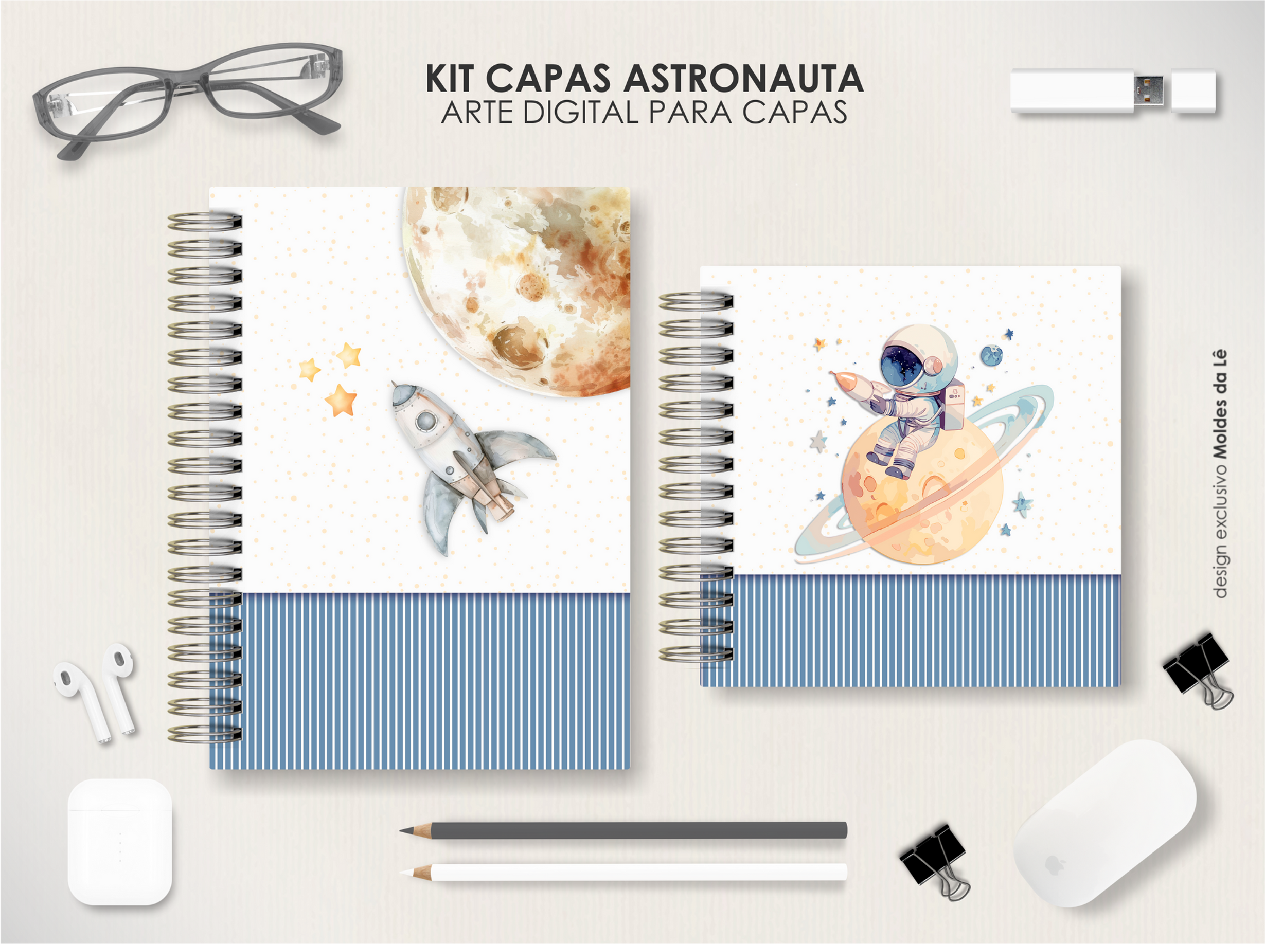ARTES PARA CAPAS | ASTRONAUTA