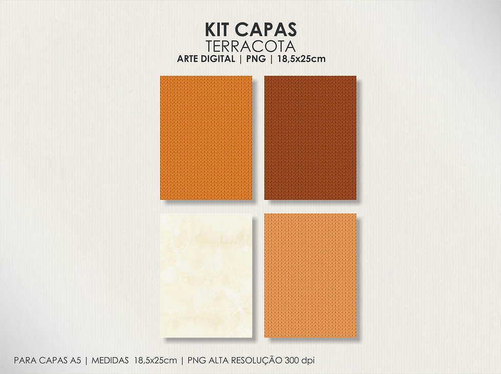 Miniatura: KIT CAPAS TERRACOTA