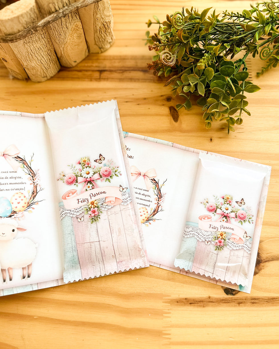 Miniatura: CARTÕES + RÓTULOS PARA BARRAS | SWEET PÁSCOA