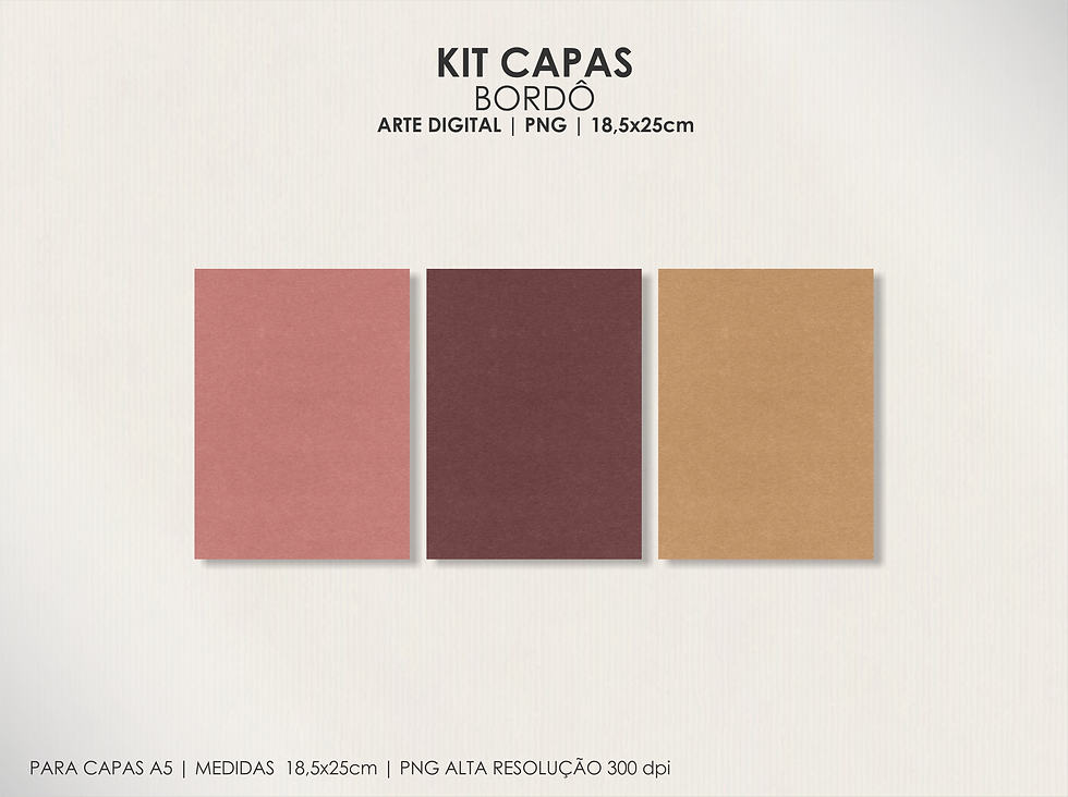Miniatura: KIT CAPAS BORDÔ