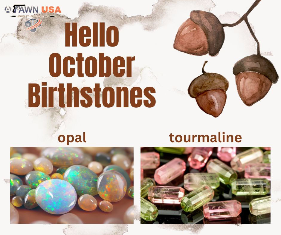 Exploring October's Birthstones: Opal and Tourmaline