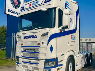 Introducing another new Scania to the fleet 