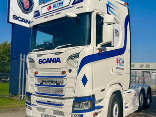 Introducing another new Scania to the fleet 