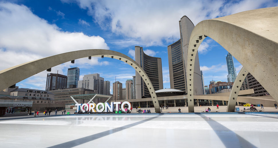 Toronto City Hall and Nathan Phillips Sq