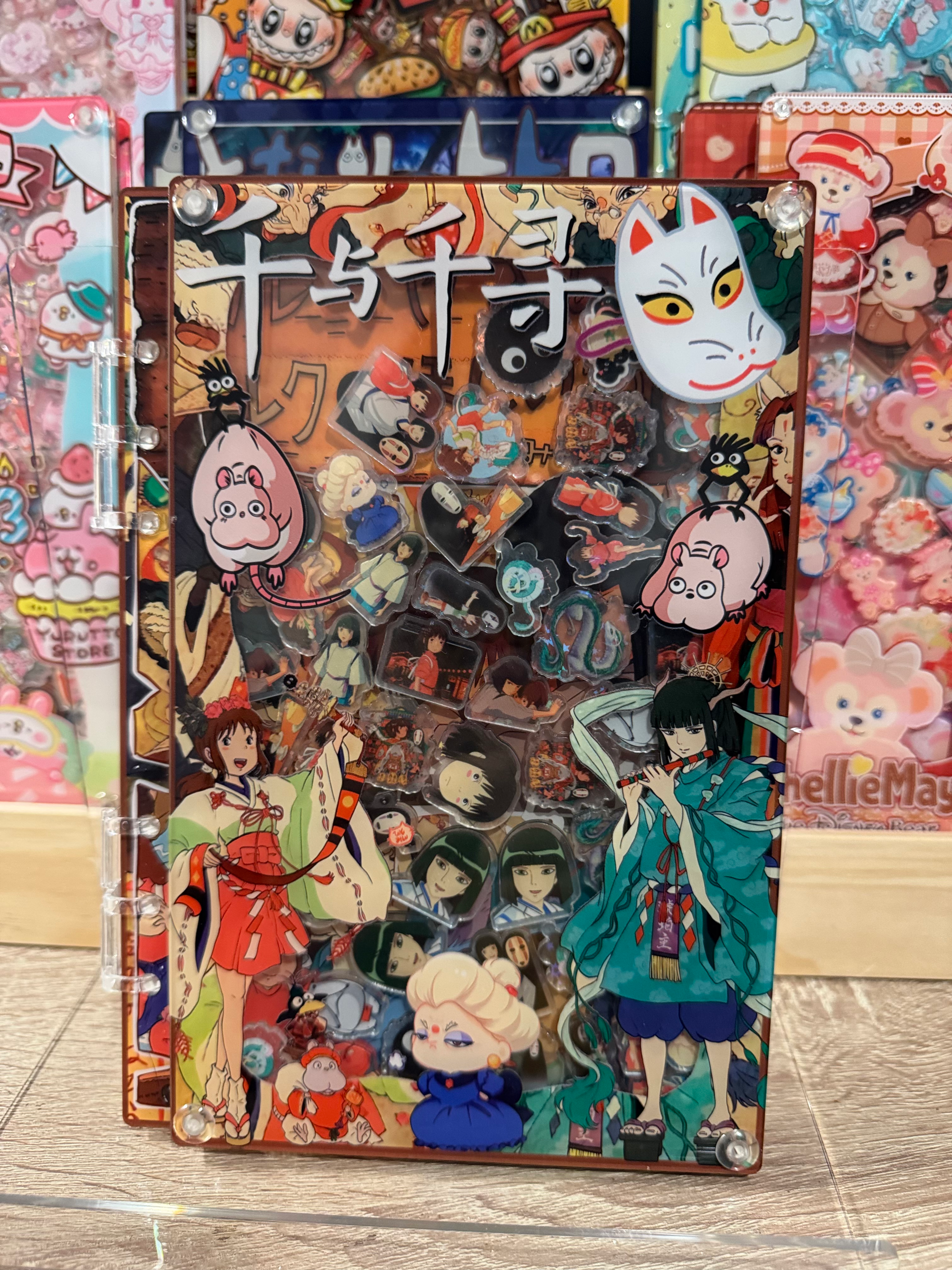 Acrylic Shaker Notebook - Spirited Away