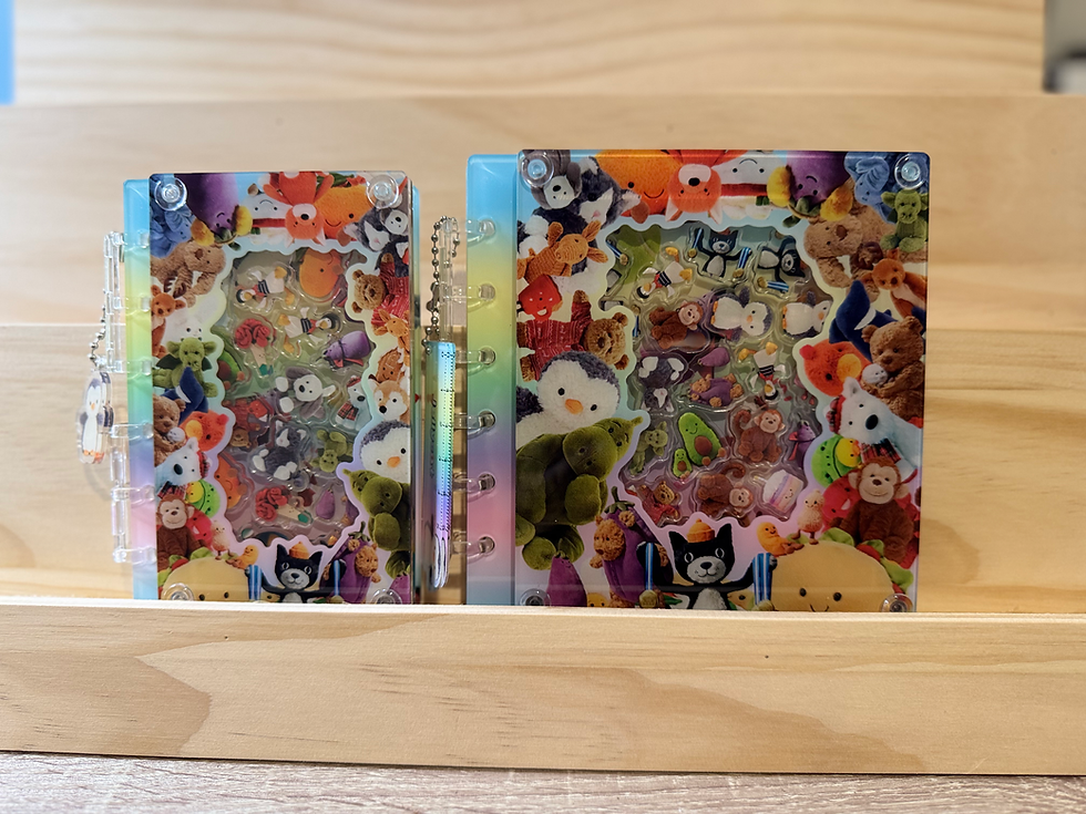 Thumbnail: Acrylic shaker notebook - Jellycat