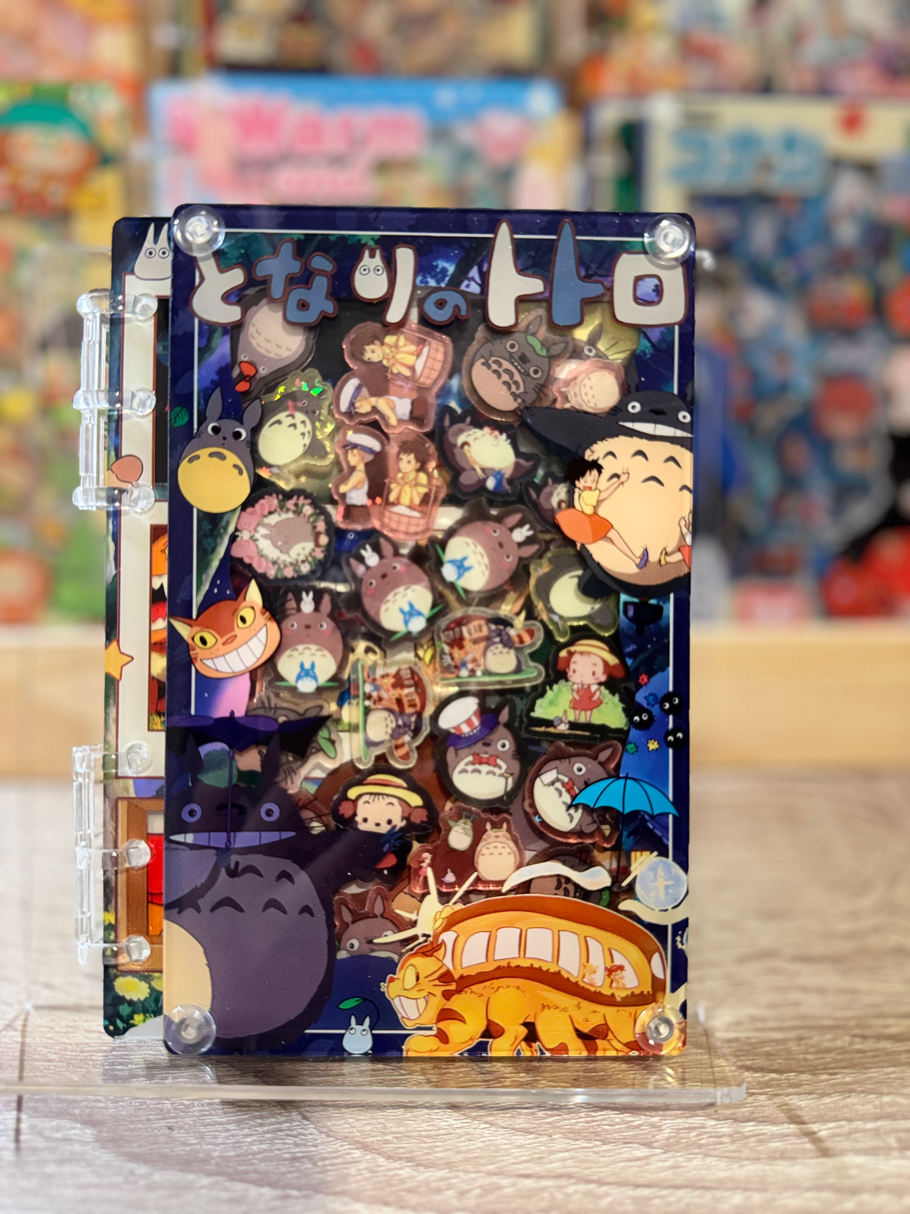 Acrylic Shaker Notebook - My Neighbor Totoro